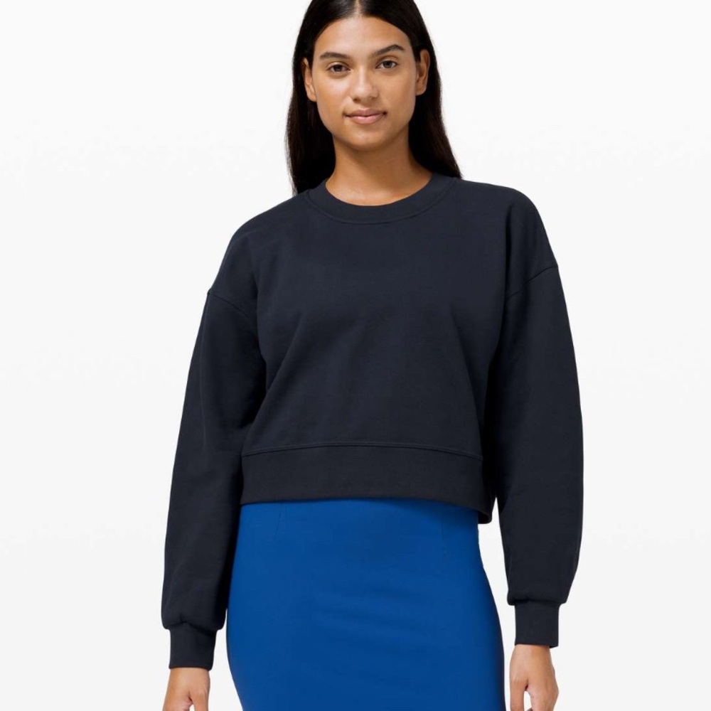 lululemon Perfectly Oversized Crop Crew